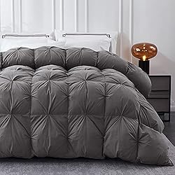 WENERSI Feather Down Comforter King, Beautiful
