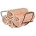 mDesign Modern Decorative Metal Bathroom Wall Mount Towel Rack Organizer for Storage of Bath Sheets, Washcloths, Hand or Face Towels - 2 Pack - Bronze