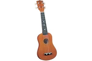 Diamond Head DU-101 Rainbow Soprano Ukulele - Brown
