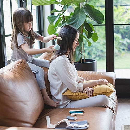 wooden toy hairdressing set