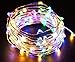Fairy Lights Plug in, 33Ft 100 LEDs Waterproof Starry Firefly String Lights, Perfect for Crafts DIY Christmas Party Wedding Bedroom Indoor Decorations, Multicolored