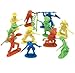 Rhode Island Novelty Cowboy  Indian Toy Figurines 144 ct 2inch - 3inch