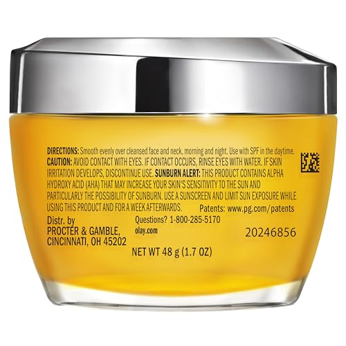 OLAY VITAMIN C MAX FACE MOISTURIZER, BRIGHTENING CREAM FOR WOMEN, HYDRATING, EVENS TONE, DARK SPOT & HYPERPIGMENTATION REDUCTION, GLOWING SKIN CARE – NIACINIAMIDE, PEPTIDES 1.7 OZ