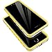 zisure iPhone 8 Plus Case,iPhone 7 Plus Case, [Rock Sugar] Heavy Duty Crystal Solid Clear Case Durable Shatterproof Sports Cover for iPhone 8 Plus/iPhone 7 Plus 5.5 inch (Yellow)