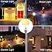 HEKEE Dusk to Dawn Sensor Light Bulbs LED A19 810 Lumens, Outdoor Porch Lights, 60 Watt Equivalent, Warm White 2700K Soft White Security Bulb(Auto on/Off), E26 Screw Base(4 Pack)