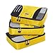 eBags Medium Classic Packing Cubes for Travel - 3pc Set - (Canary)