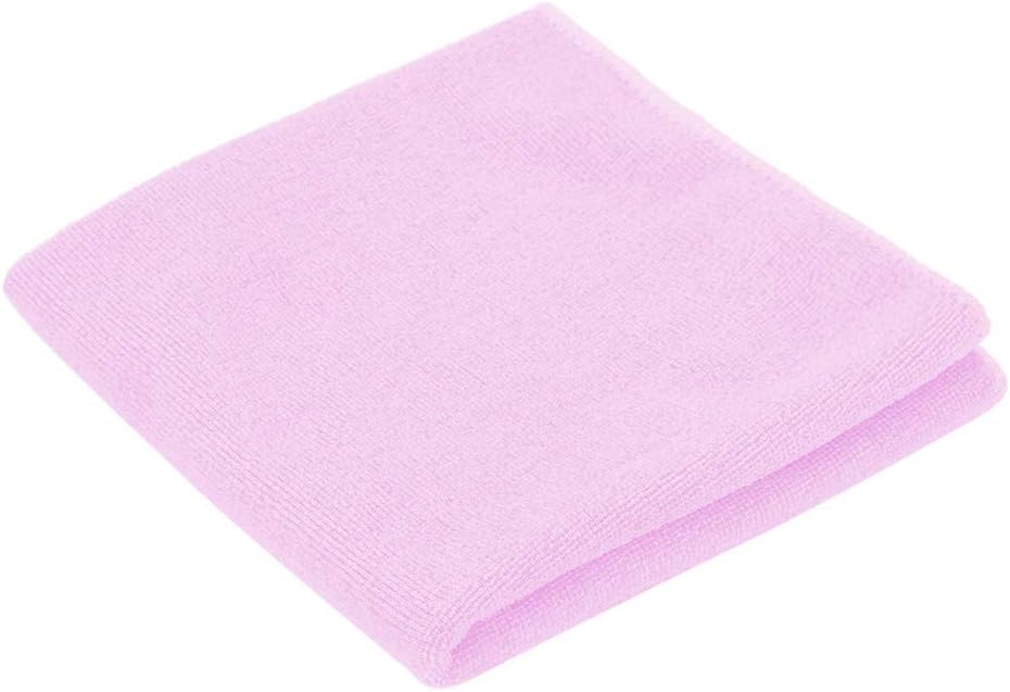 Superfine Fiber Soft Comfortable Bath 1PC Bathing Towel Shower Absorbent Towel Supreme 100% Egyptian Cotton 6 Piece Hotel Towel Set, Silver HUYURI (Pink)
