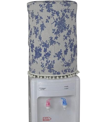 2-Pack Water Dispenser Dust Covers For 5 Gallon Bottles - Decorative Fabric Protector