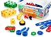 Play22 100Pc Building Blocks for Toddlers Stem Toys - Building Take Apart Toys for Boys and Girls Ages 3 4 5 6 7 8 9 10 - Educational Toys Set with Nice Storage Box