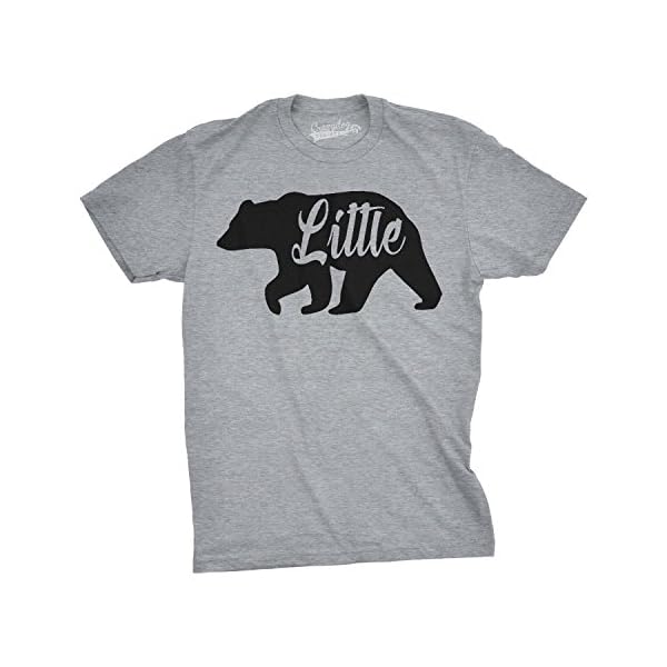 Toddler Little Bear for Children Funny Graphic Novelty Family T Shirt