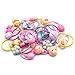 Elesa Miracle 12 Pairs Baby Girls Hair Bow Elastic Ties 1.6 Inch Mini Bow Ponytail Holders Toddler Pony Holder Hair Elastics Value Set (12 Pairs- Cute Animal)
