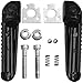 TCMT Black Rear Foot Pegs Motorcycle Footpeg Footrest Bracket Set For Yamaha YZF R1 2002 2003 2004 2005 2006 2007 2008 2009 2010 2011 2012 2013 2014
