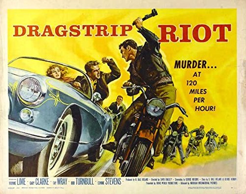 11 x 17 Dragstrip Riot Movie Poster