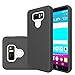 LG G6 Case,LG G6 Plus Case, E-outfit Shockproof Impact Protection Hybrid Dual Layer Defender Protective Cover Thin Corner Protection Shock Absorbing Resist Case for LG G6 (Black)