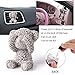 Car Diffuser Vent Clip Car Diffuser Essential Oils DIY Car Diffuser Decoration High Absorptivity Plaster Lovely Bear (Gray)