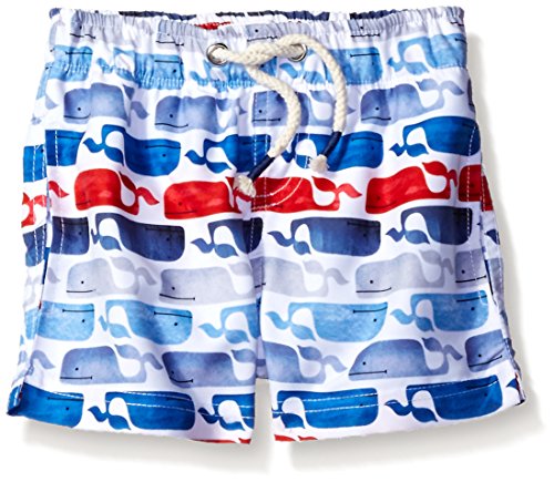 Mud Pie Baby Boys' Swim Trunks, Whale, 6-9 Months