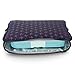 YUMBOX Poche - Insulated Sleeve Lunch Box (Navy with all over print)