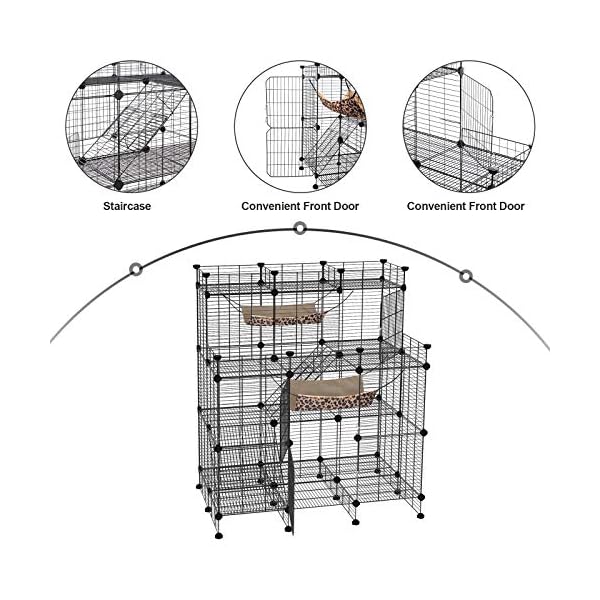 multi tier cat cage