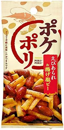 Amazon Md ポケポリ えびあられ 揚げ塩ピー 50g 12袋 Md おつまみ 珍味 通販