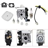 Autoparts Carburetor for Zama RB-K93 Echo SRM-225 GT-225 PAS-225 Air Filter Fuel Line Kit
