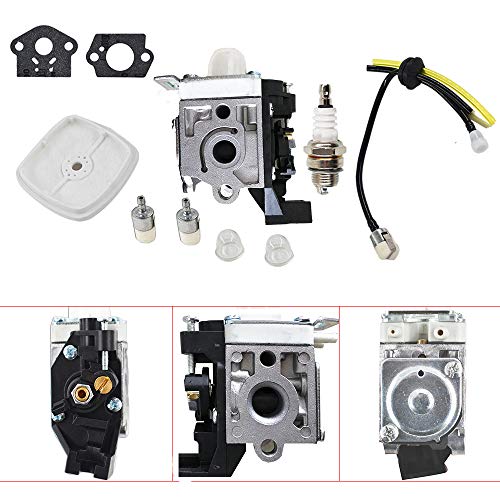 Autoparts Carburetor for Zama RB-K93 Echo SRM-225 GT-225 PAS-225 Air Filter Fuel Line Kit