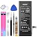 NOHON Battery Replacement Compatible for iPhone 6,2200mAh High Capacity Li-ion Battery with Complete Repair Tool Kit and Instructions - Included 24 Months Warranty