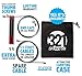 321 STRONG Aluminum Speed Jump Rope - Red