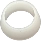 Anderson Metals Tube Fitting, Delrin Sleeve, 1/2" Tube OD (Pack of 3)