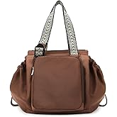 Slouchy Nylon Hobo Bags Women Trendy Underarm Crescent Shoulder Bag Crossbody Purses Travel Tote Handbag Backpack 2026