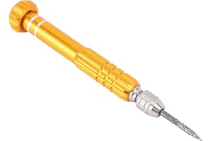 Keenso Badminton Grommet Remover, Aluminum Alloy Racket Tool for Easy Grommet Removal and Antislip Grip for Badminton and Ten