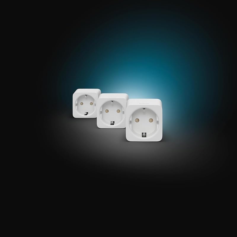 - Smart Plug, Compatível com Amazon Alexa (Echo, Echo Dot), branco - Pack x3 Smart Plugs
