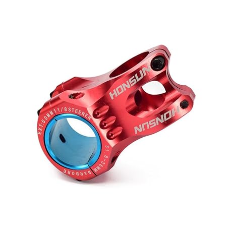 red mtb stem