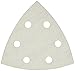Bosch SDTW182 3-1/2 In. 180 Grit 25-Piece White Detail Sander Abrasive Triangles for Paint