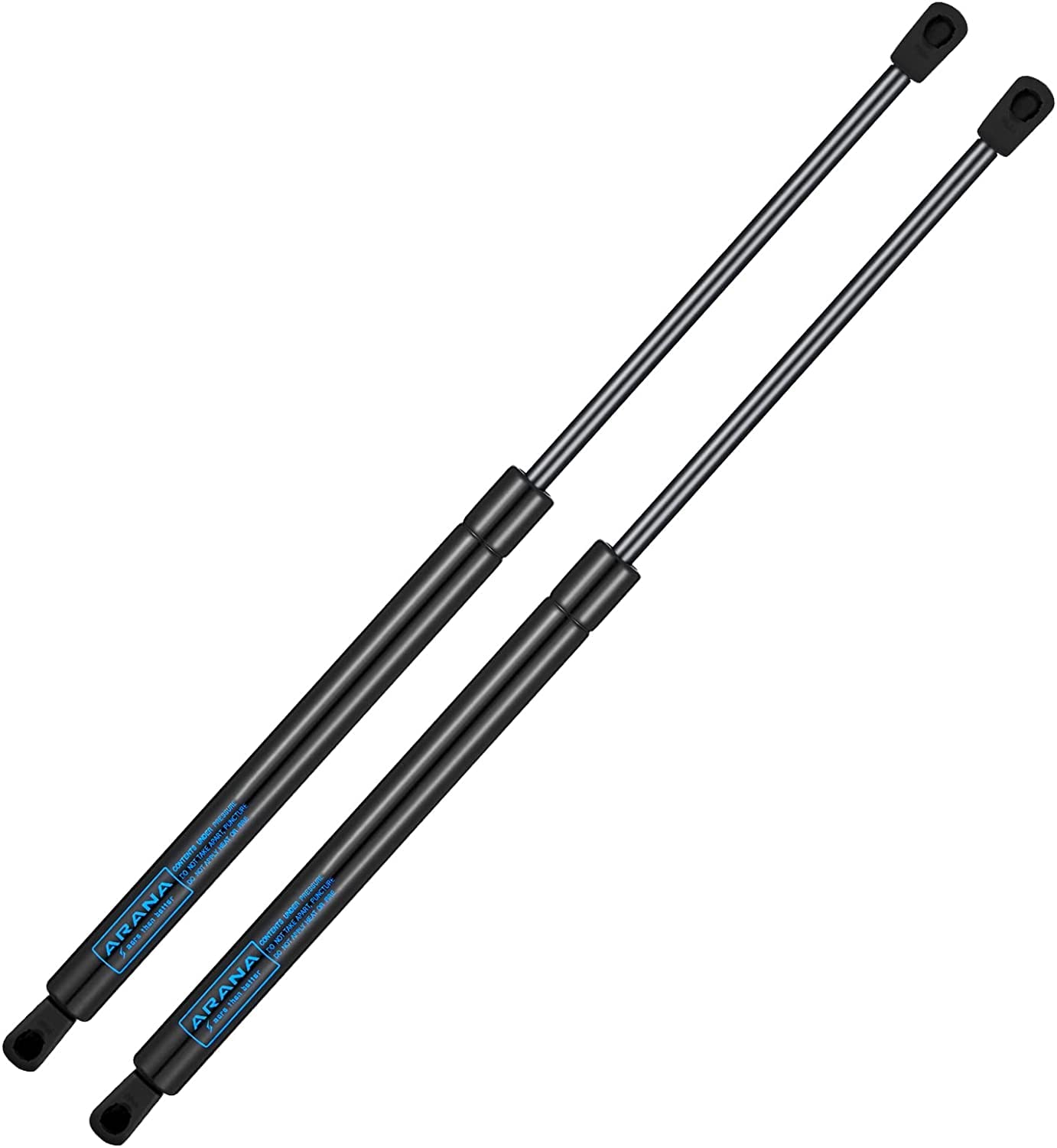 Photo 1 of ARANA C1608789 17 inch 80 Lb Gas Struts Spring Shocks C16-08789 17" 80Lb Lift Support for Camper Shell Motorhome Basement Boat Hatch Canopy Door Truck Topper, Set of 2