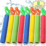 POKONBOY 8 Pack Water Guns for Kids Water Blaster Soaker Large Super Light Foam Squirt Guns Shooter Pool Toys - Summer Swimming Pool Beach Garden Water Toys for Boys Girls Adults