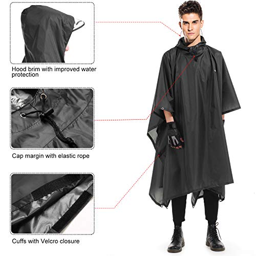 2 ANDAKE+Raincoat+Portable+Reusable+Waterproof
