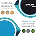TOPLUS Exercise Slider, Dual Sides Workout Slider Strength Slider Gliding Discs for Core Exercise and Full Body Workout-Abdominal Fitness Equipment Work on Any Surface. (blue)