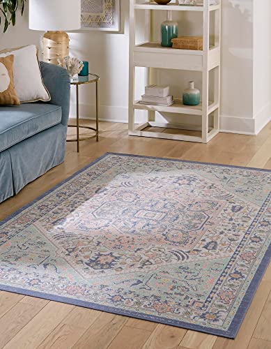 Unique Loom Whitney Collection Area Rug - Milano (9' 10" x 14' 1" Rectangle, Mu…