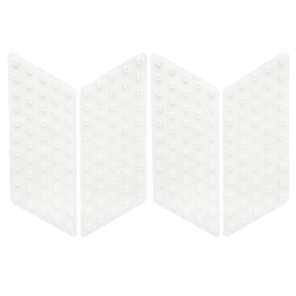 Non-Slip Side Tank Protection Motorcycle Race Grip Evo, Transparent, Set of 4