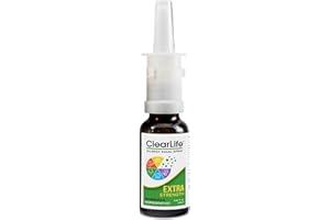 MEDINATURA ClearLife Extra Strength Multi-System Allergy Relieving Nasal Spray Mist - 8 Powerful Homeopathic Actives Provide Potent Maximum Congestion, Itchiness & Sinus Pressure Relief - Non-Drowsy - 0.68 oz