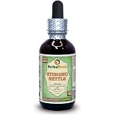 Herbal Terra LLC Stinging Nettle (Urtica Dioica) Glycerite, Organic Dried Leaves Alcohol-Free Liquid Extract 2 oz