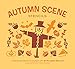 Autumn Scene Stencils: Create Sweet Seasonal Displays with 20 Reusable Stencils!