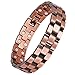 JEROOT TECH Copper Magnetic Therapy Bracelet for Carpal Tunnel and Arthritis Relief