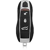 Car Key Fob Remote Keyless Entry Control KR55WK50138 315MHz 3 Button Replacement for 2010-2018 Porsche 911 Boxter Cayenne Cayman Macan Panamera