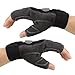 Trideer Workout Gloves, Full Palm Protection & Extra Grip, Gym Gloves for Weight Lifting, Training, Fitness, Exercise (Men & Women) (Grey, XL (Fits 8.3-9.0Inches))