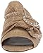 NINE WEST FOOTWEAR Women's LAFAY Linen Slide Sandal