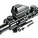Chinoook 4-12X50 EG Tactical Rifle Scope with Holographic 4 Reticle Sight & Red Laser JG8