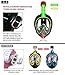 SLB Snorkel Mask, 2.0 Foldable Anti-Fog Snorkeling Mask Full Face with Free Breathing Design, 180°Panoramic View Scuba Diving Mask with Detachable Camera Mount for Adults & Kids - 2018 Newest Version