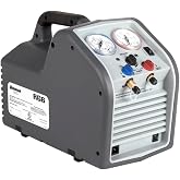 Robinair RG6 Portable Liquid and Vapor Refrigerant Recovery Machine | Designed and Built for High Speed Recovery and Compatible with Common CFC, HFC, HCFC Refrigerants Including R-410A