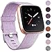 EZCO Bands Compatible with Fitbit Versa/Versa 2 / Versa Lite, Woven Fabric Breathable Watch Strap Quick Release Replacement Wristband Accessories Compatible Versa Smart Watch Women Man